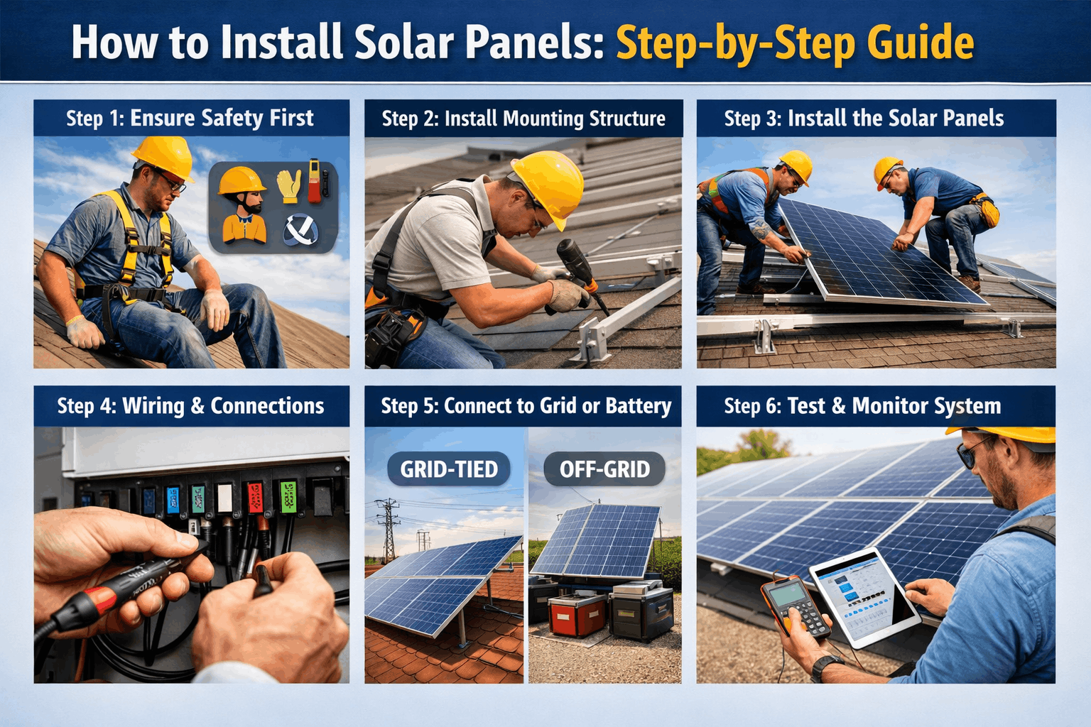 Solar Module Install On How to Install Solar Panels? Step-by-Step Guide 2026