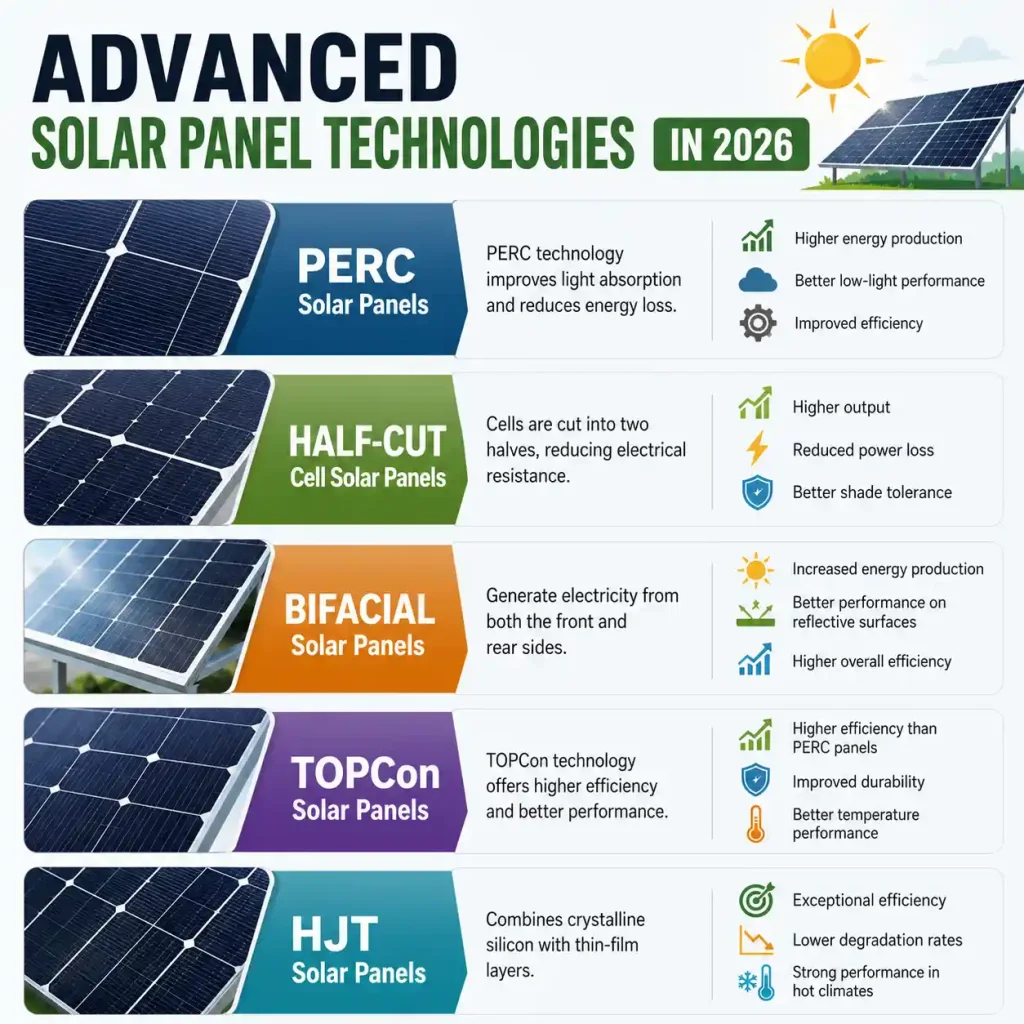 Advanced Solar Panel Technologies in 2026