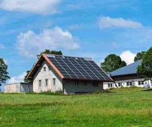 A home powered by a 5kW solar system installed in Pakistan.