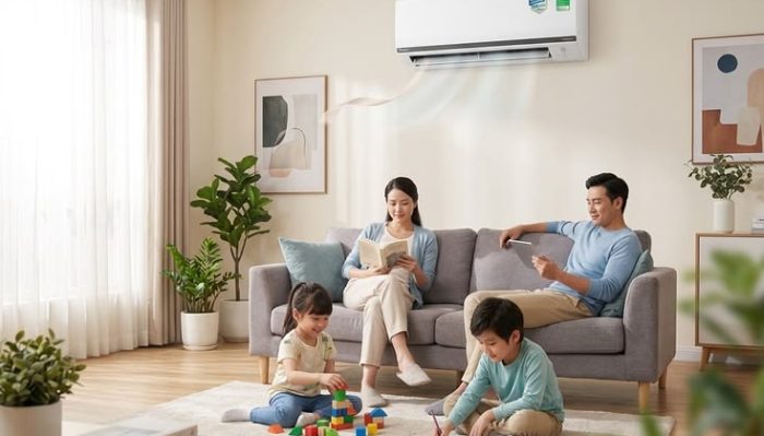 How many AC can run on a 5kW connection with air conditioner power consumption and load calculation chart