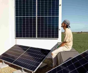 How many solar panels needed to run a refrigerator and freezer in a residential solar setup.