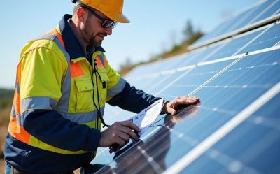 Step-by-step how to install solar panels process showing mounting, wiring, battery setup, and system testing.Professional technician installing solar panels on a rooftop, ensuring proper mounting, wiring, and system setup