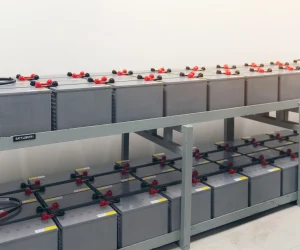 Industrial lithium battery bank installed for backup power—commonly used systems when researching lithium battery price in Pakistan.