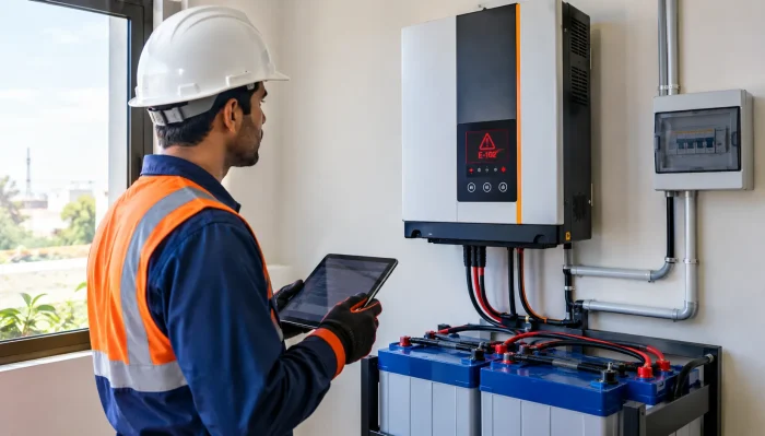 Solar Inverter Error Codes and Troubleshooting