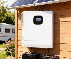 A solar inverter system efficiently converts solar energy into usable electricity for homes and businesses.