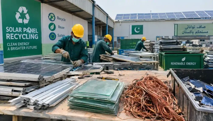 Solar Panel Recycling in Pakistan